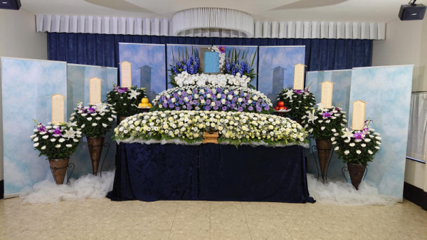 花祭壇事例【家族葬】